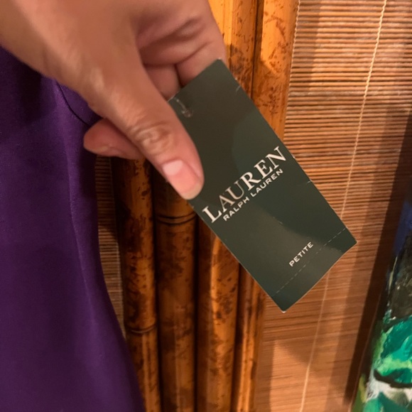 Lauren Ralph Lauren NWT Purple Dress - Picture 4 of 8